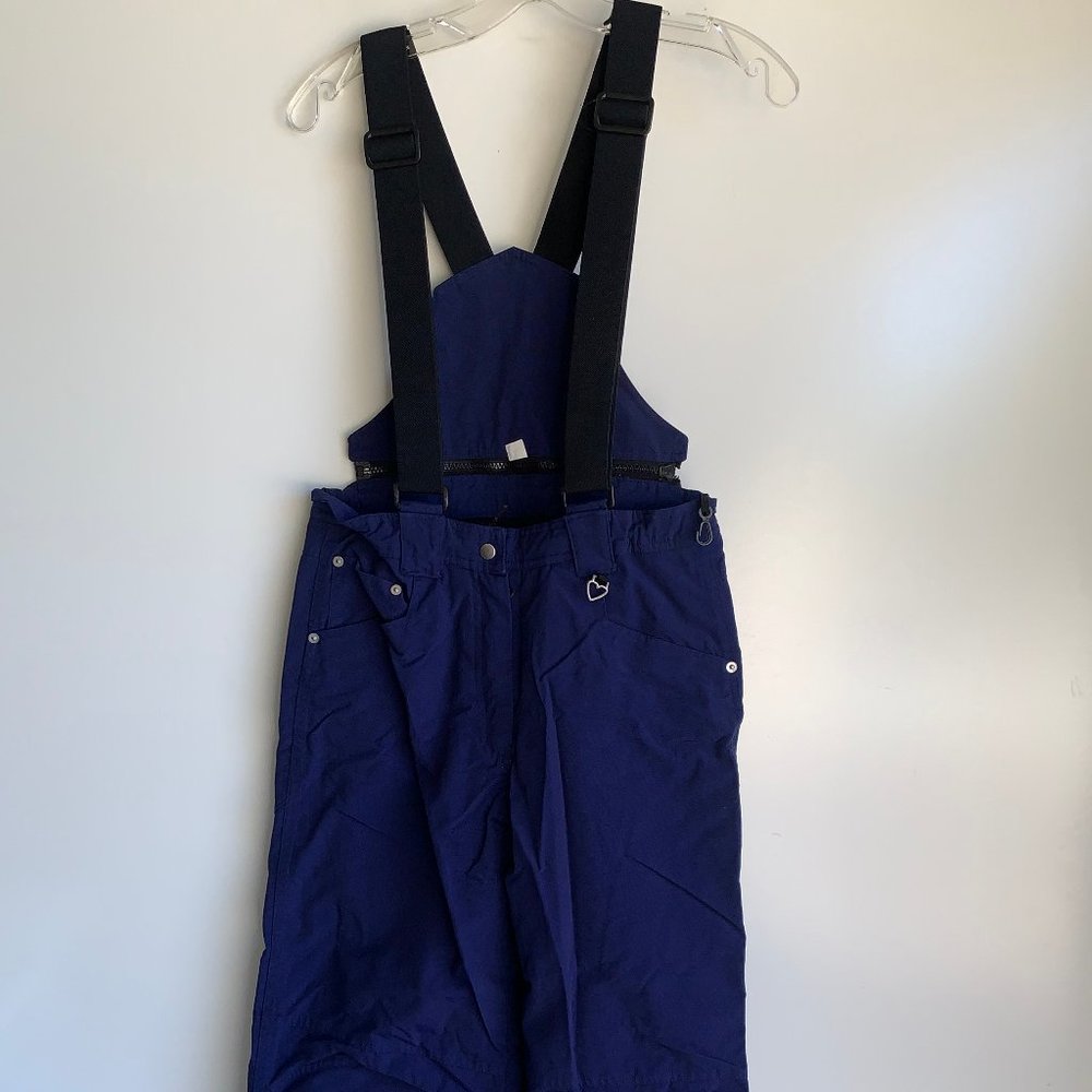 OBERMEYER Gypsy Women's Blue Snow Ski Bib Overalls Size 8